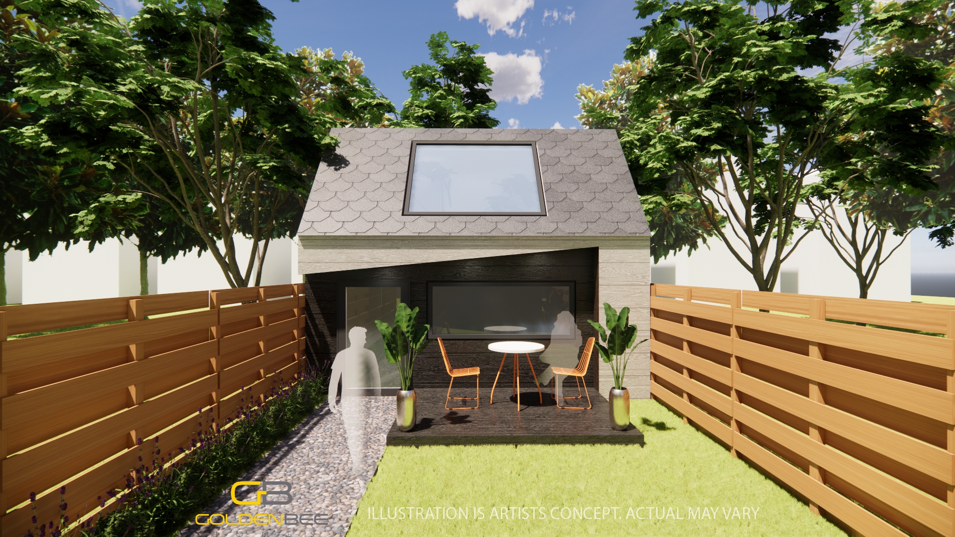 RUNNING OUT OF SPACE? WHY NOT BUILD IN YOUR OWN BACKYARD!
